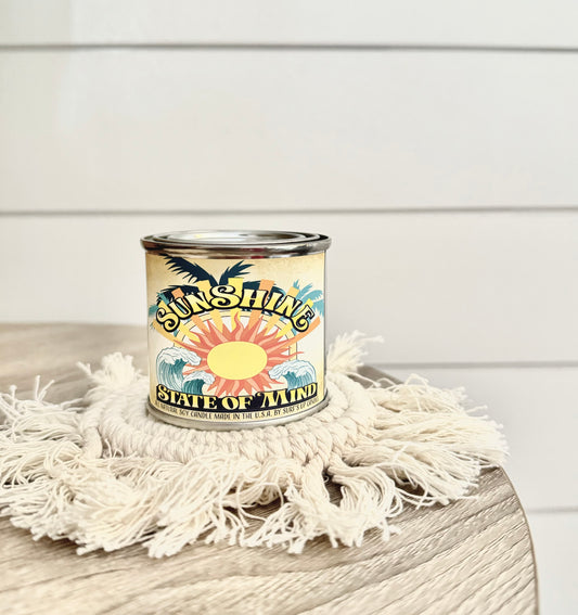 Sunshine State Of Mind Paint Can Candle