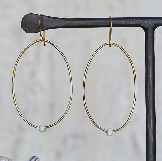 Oval Earrings