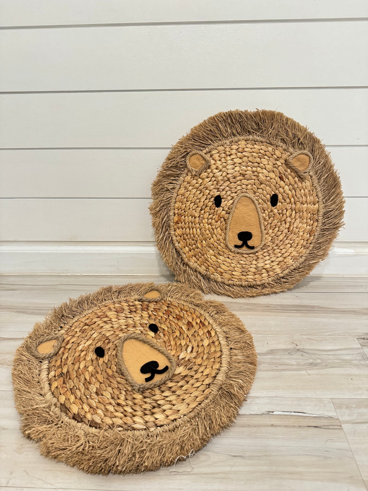 nursery bear wall hanging