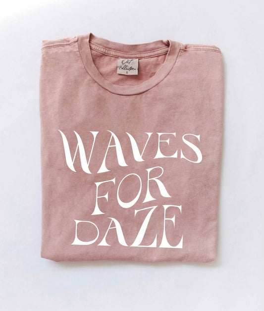 Waves for Daze Tee