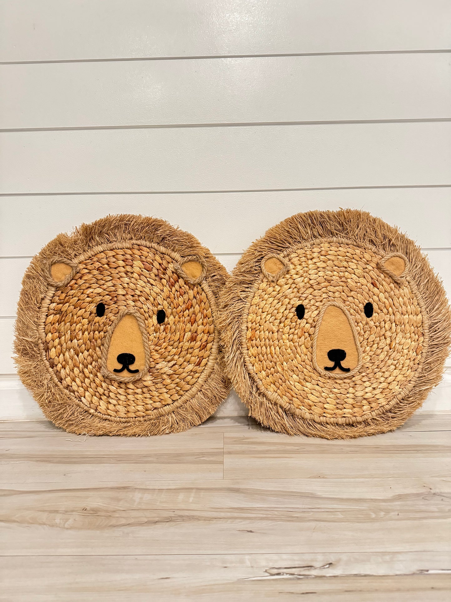 nursery bear wall hanging