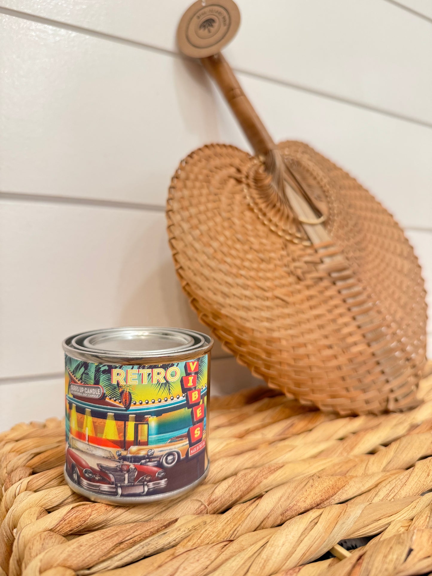 Retro Vibes Paint Can Candle